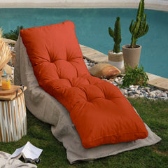 Coussin bain de soleil 185 x55cm Orange