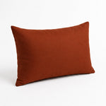 Lot de 2 Coussins d'Appoint 60x35 Terracotta - Déco Jardin & Déhoussable
