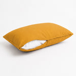 Lot de 2 Coussins d'Appoint 60x35 Jaune - Déco Jardin & Déhoussable