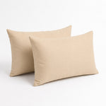 2er-Set Akzentkissen 60x35 Beige - Gartendekoration & Abnehmbar