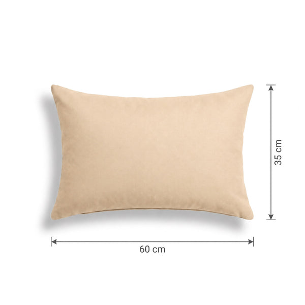 2er-Set Akzentkissen 60x35 Beige - Gartendekoration & Abnehmbar