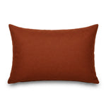 Lot de 2 Coussins d'Appoint 60x35 Terracotta - Déco Jardin & Déhoussable