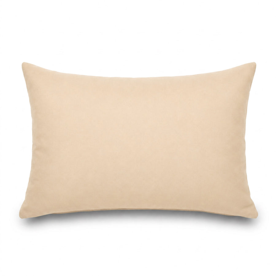 Set of 2 Accent Cushions 60x35 Beige, for indoor, outdoor and poolside use