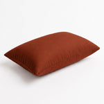 Lot de 2 Coussins d'Appoint 60x35 Terracotta - Déco Jardin & Déhoussable