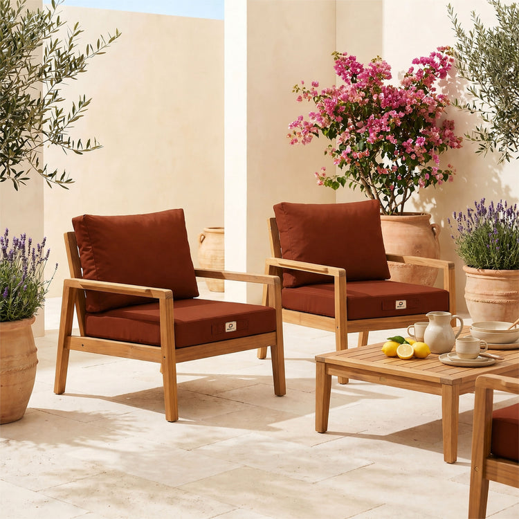 Almofadas de Jardim 60x60 cm - Grand Format & Conforto
