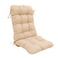 Coussin pour chaise avec dossier - Capitonné -  50x120x8cm - Beige - Deco-arts.fr