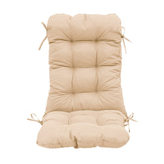 Coussin Chaise Dossier Haut 120x50 Beige - Capitonné (Confort 8cm)
