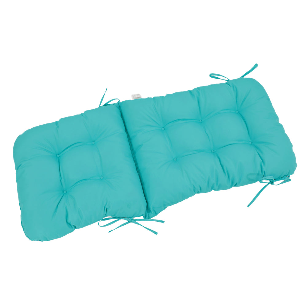 High-Back Chair Cushion 120x50 Caribbean Blue – photo 6