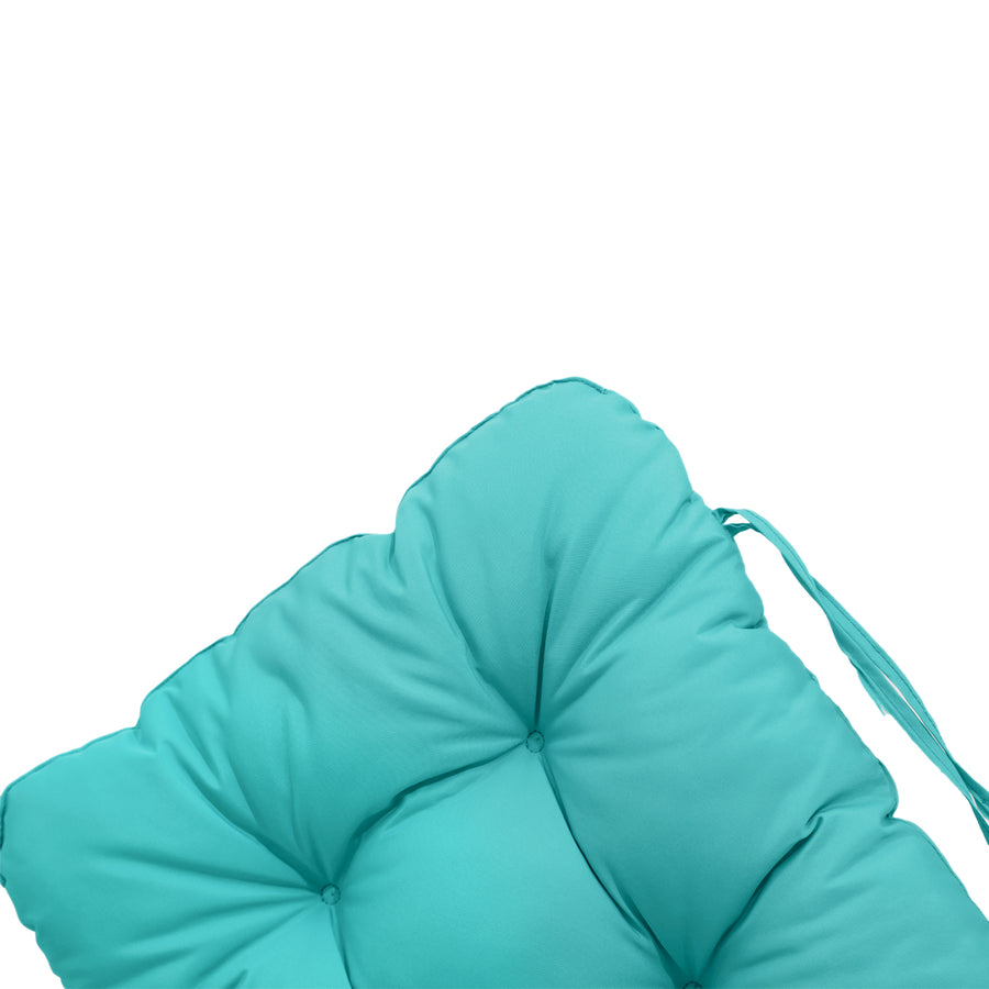High-Back Chair Cushion 120x50 Caribbean Blue – photo 7