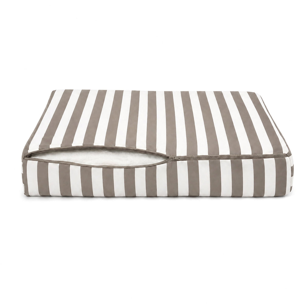 Tuinlounge kussenset 50x50 Beige strepen – foto 8