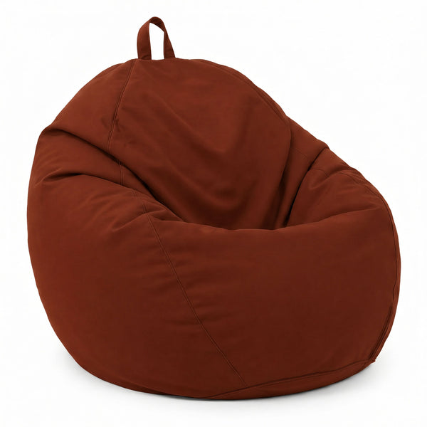 Pufe Pera XL 110x120 Terracota - Capa Amovível & Impermeável (Garni Esferas)