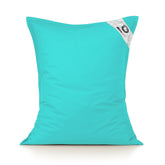 Housse pour Pouf Géant XL 120x80cm Intérieur et Extérieur - Bleu Caraïbes - Deco-arts.fr