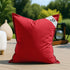 Housse pour Pouf Géant XL 120x80cm Intérieur et Extérieur - Rouge piment - Deco-arts.fr