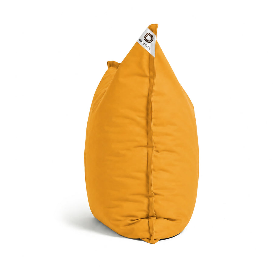 XL zitzakhoes 120x80 Honinggeel, polyester stof