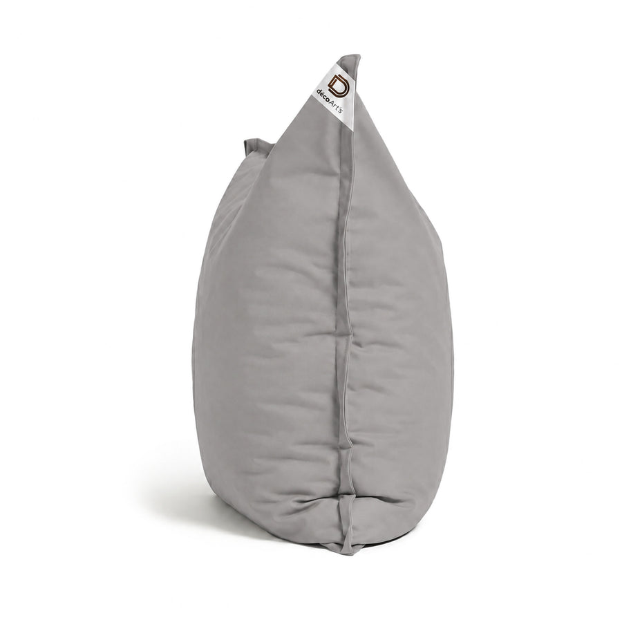 XL zitzakhoes 120x80 Kiezelgrijs, polyester stof