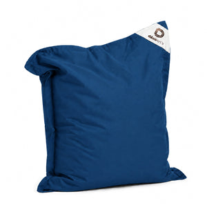 Housse de Pouf XL 120x80 Bleu Pétrole - (Housse Seule à Garnir - Intérieur/Extérieur)