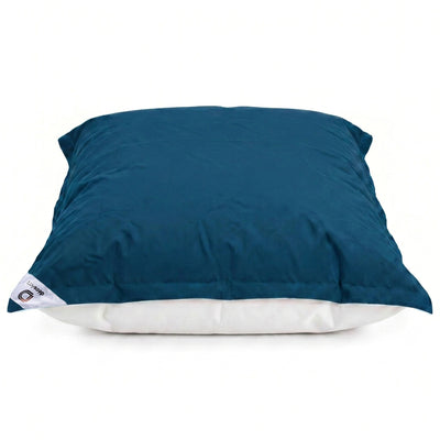 XXL drijvende zitzakhoes 180x140 Petroleumblauw - (Hoes om zelf te vullen - Spécial Zwembad)