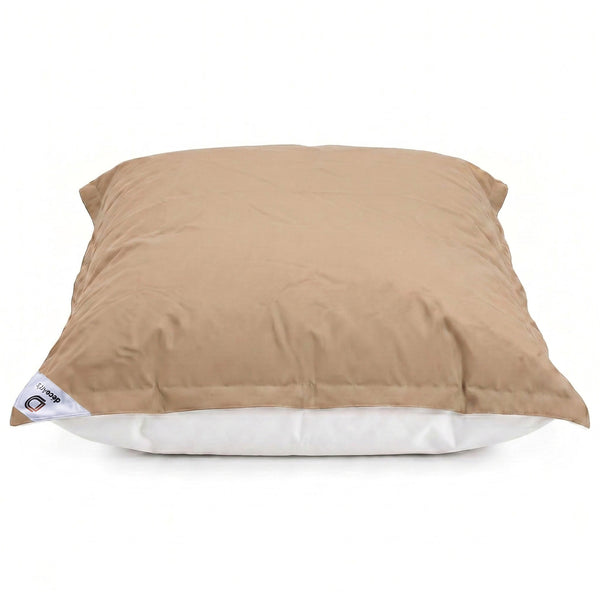 Reuzen drijvende zitzak 180x140 Beige - Zwembad & XXL (Korrels)