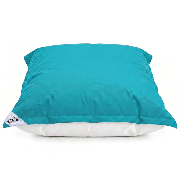 Reuzen drijvende zitzak 180x140 Caribisch Blauw - Zwembad & XXL (Korrels)