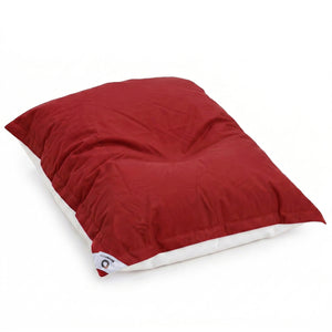 Pouf Géant Flottant 180x140 Rouge Piment - Piscine & XXL (Billes)