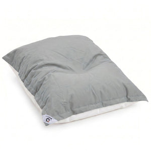 Pouf Géant Flottant 180x140 Gris Galet - Piscine & XXL (Billes)