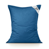 Housse pour Pouf Géant XL 120x80cm Intérieur et Extérieur - Bleu pétrole - Deco-arts.fr