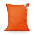 Housse pour Pouf Géant XL 120x80cm Intérieur et Extérieur - Orange - Deco-arts.fr