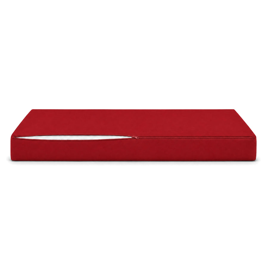 Gartenlounge-Kissen-Set 100x50 Rot, für drinnen und draußen