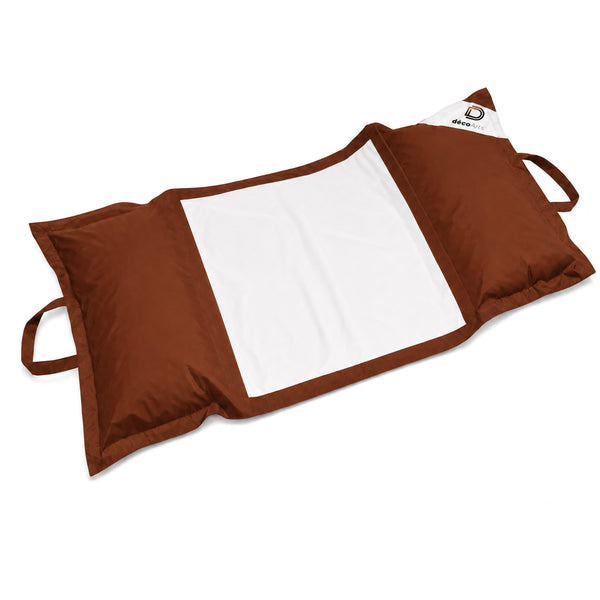 XXL Floating Pool Bean Bag 170x90 Terracotta - Bead Hammock Mattress (Adult Comfort)