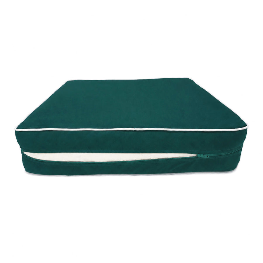 Premium Cushion Set 60x60 Emerald Green, polyester fabric