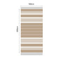 Fouta en coton arthur 100x200cm beige - Deco-arts.fr