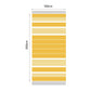 Fouta en coton arthur 100x200cm jaune - Deco-arts.fr