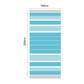 Fouta en coton arthur 100x200cm turquoise - Deco-arts.fr