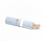 Fouta en coton tissage nid d&