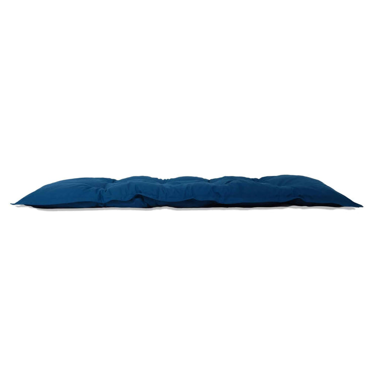 Futon XXL - Matelas de sol 195x100cm - Bleu petrole - Deco-arts.fr