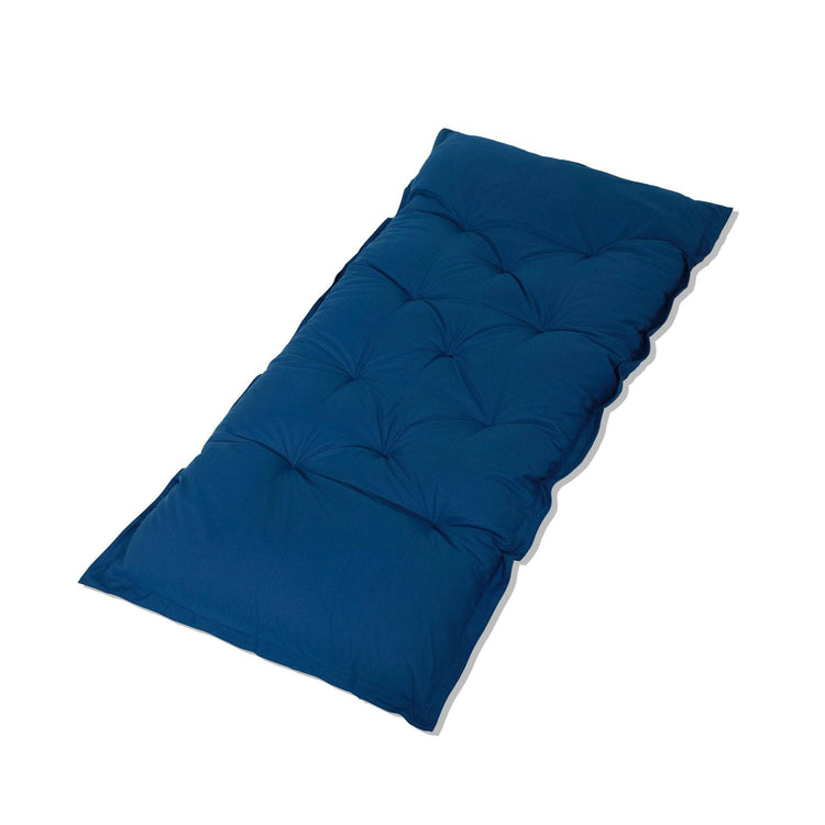 Futon XXL - Matelas de sol 195x100cm - Bleu petrole - Deco-arts.fr