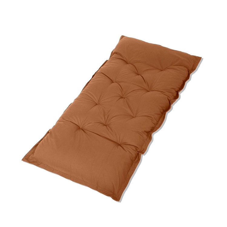 Futon XXL - Matelas de sol 195x100cm - Rouille - Deco-arts.fr