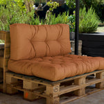 Lot coussins extérieur pour palette rouille 120x80 Imperméables Anti-UV DECOARTS - Deco-arts.fr