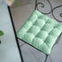 Lot de 4 Galettes de chaise 40 x 40 cm - Vert mint - Deco-arts.fr