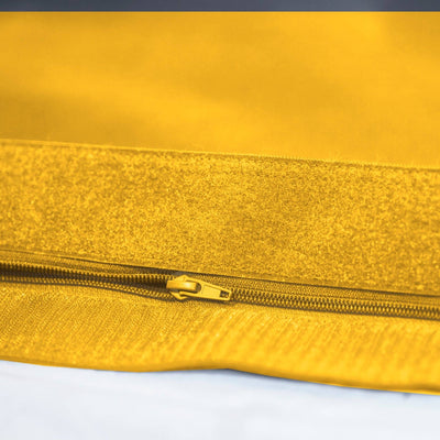 Pouf géant XXL 180x140 cm jaune miel, extérieur et intérieur, déhoussable et étanche, mousse, pour salon ou jardin.