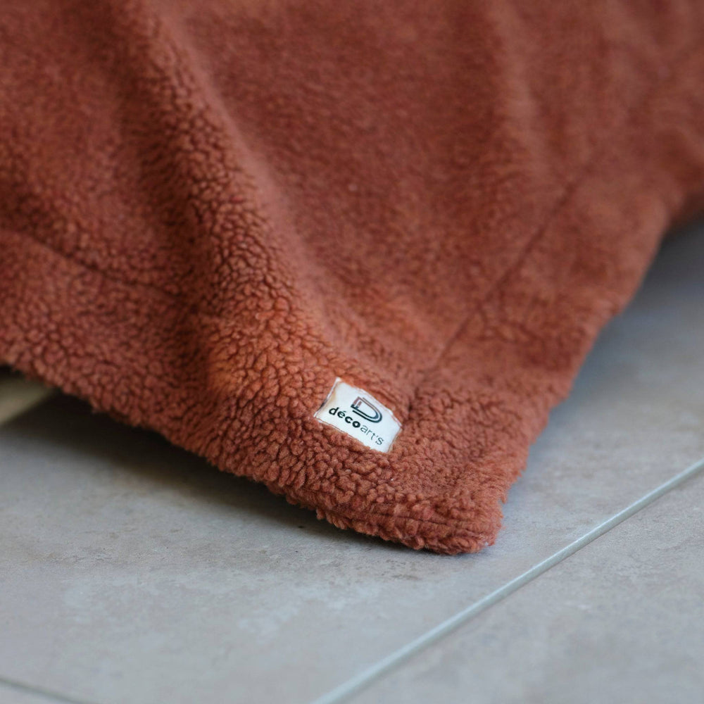 XXL-Riesen-Sitzsack 190x155 Terrakotta, für den Innenbereich