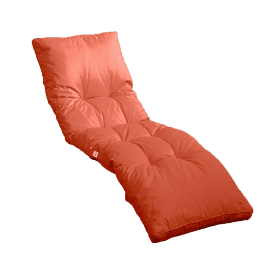 Coussin bain de soleil 185 x55cm Terracotta