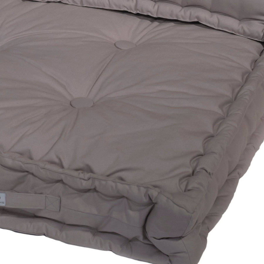 Kit Coussins Palette Europe 120x80 Gris Galet, imperméable