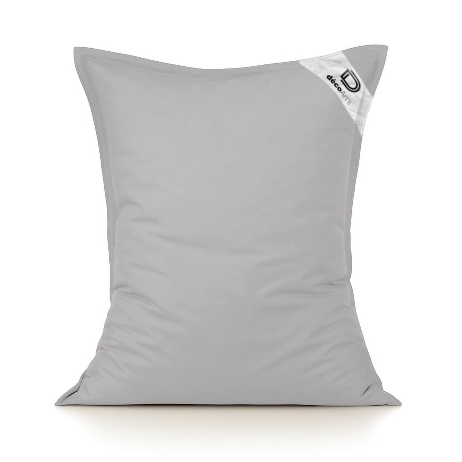 Housse pour Pouf Géant XL 120x80cm Intérieur et Extérieur - Gris galet - Deco-arts.fr