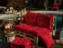 Coussins palette capitonné 120x80x20cm Rouge piment - Deco-arts.fr